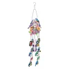 (US Local)DIY Diamond Painting Double Sided 3D Wind Chime Pendant  Hanging Kit