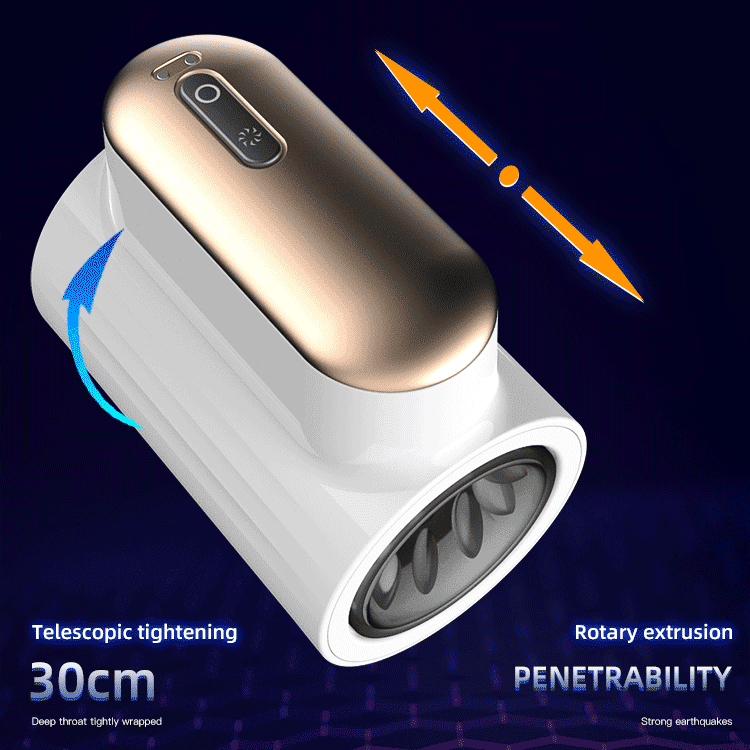 Automatic Telescopic Rotating Masturbation Cup 