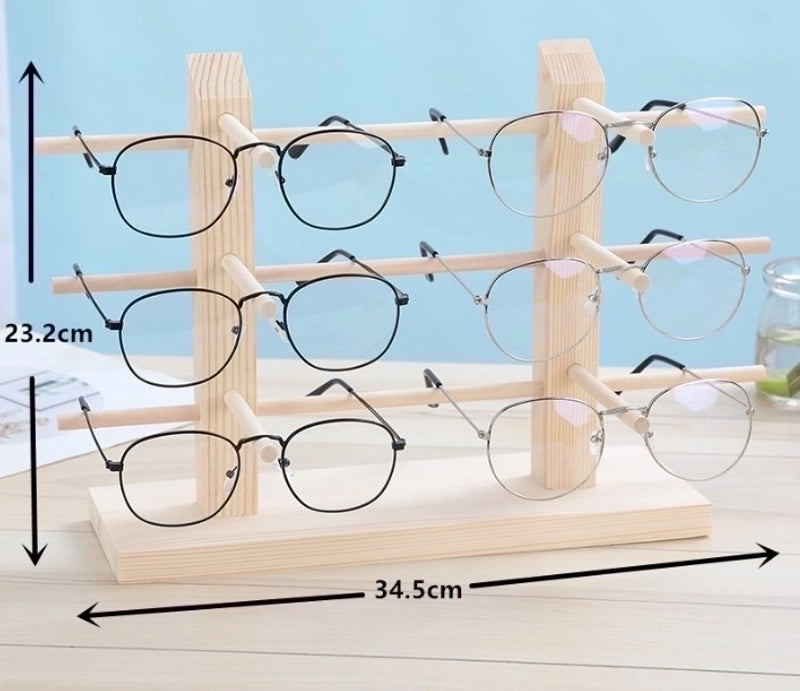 Minimalist Geometric Solid Wood Jewelry Display