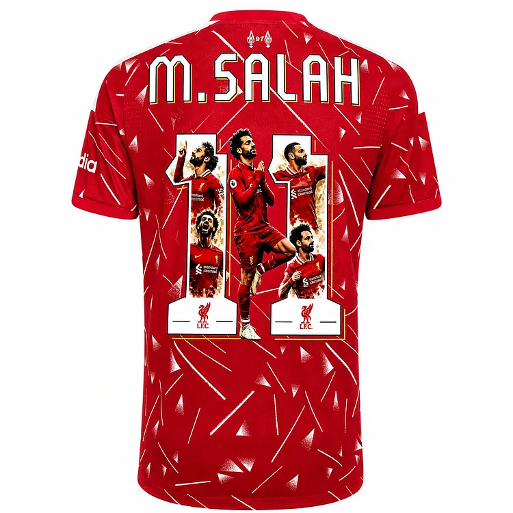 【S~5XL】Liverpool 26/27 Home Football Jersey【M. Salah #11 Special Print】1:1 Thai Quality
