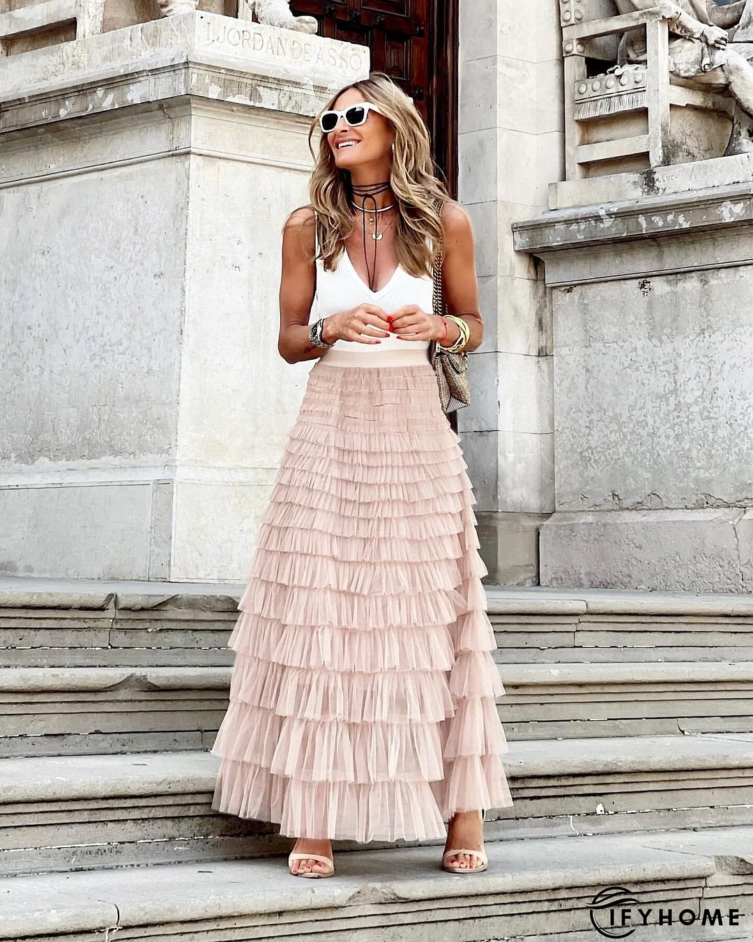 Fashionable and Minimalist winter Skirt | IFYHOME