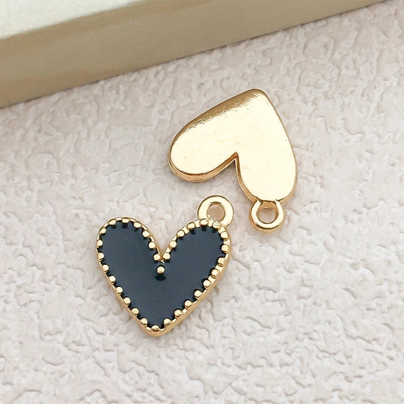 1 Piece 11*13mm 14 * 15mm 4*16mm Alloy Heart Shape Jewelry Accessories Pendant