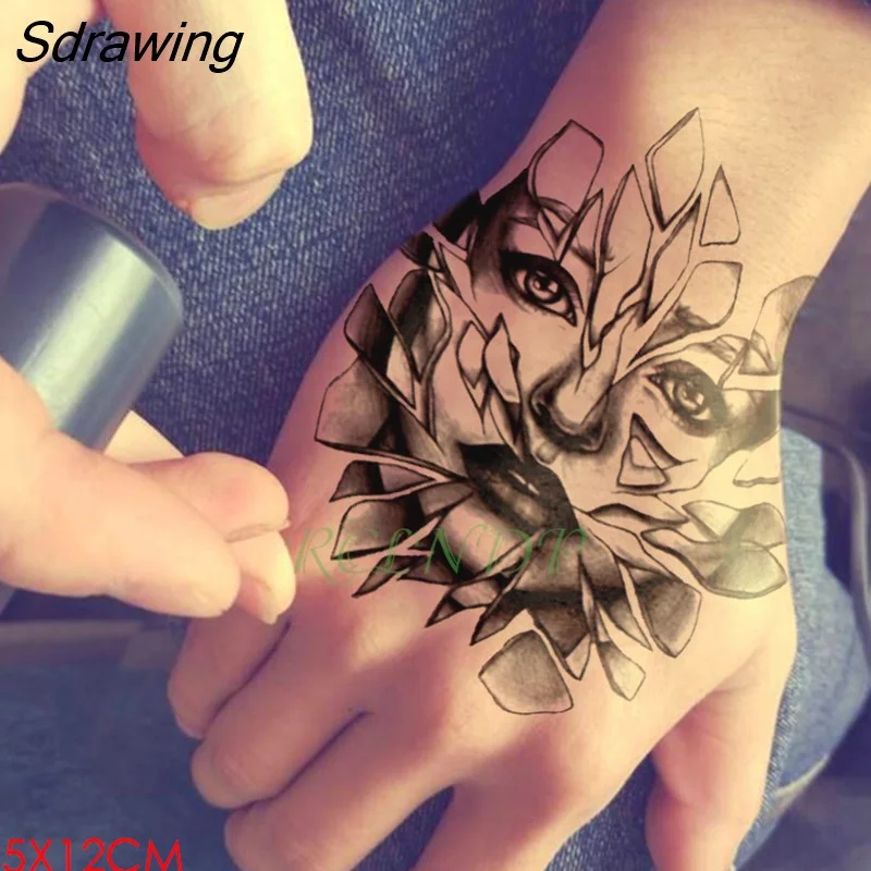Sdrawing Temporary Tattoo Sticker butterfly insect Fake Tatto Flash Tatoo Hand Arm art Tattoos for Girl Women Men