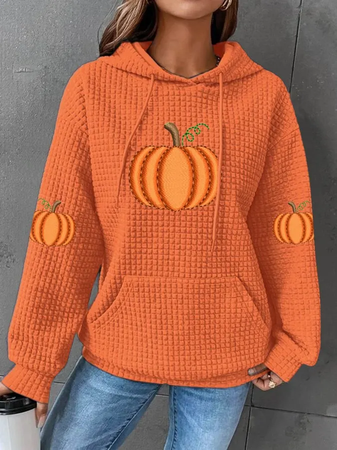 Women's Autumn Pumpkins Hoodie 
