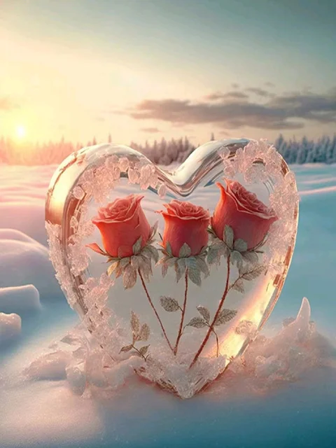 Diamond Painting - Full Round/Square Drill - Rose(30*40 - 50*60cm)