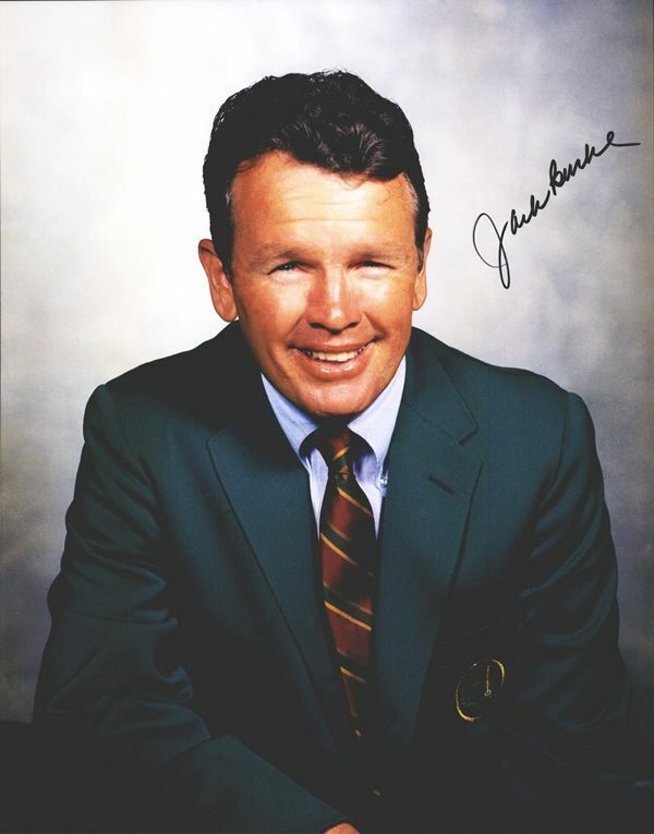 Jack Burke Jr authentic signed golf 11x14 Photo Poster painting W/Cert Autographed 325e1