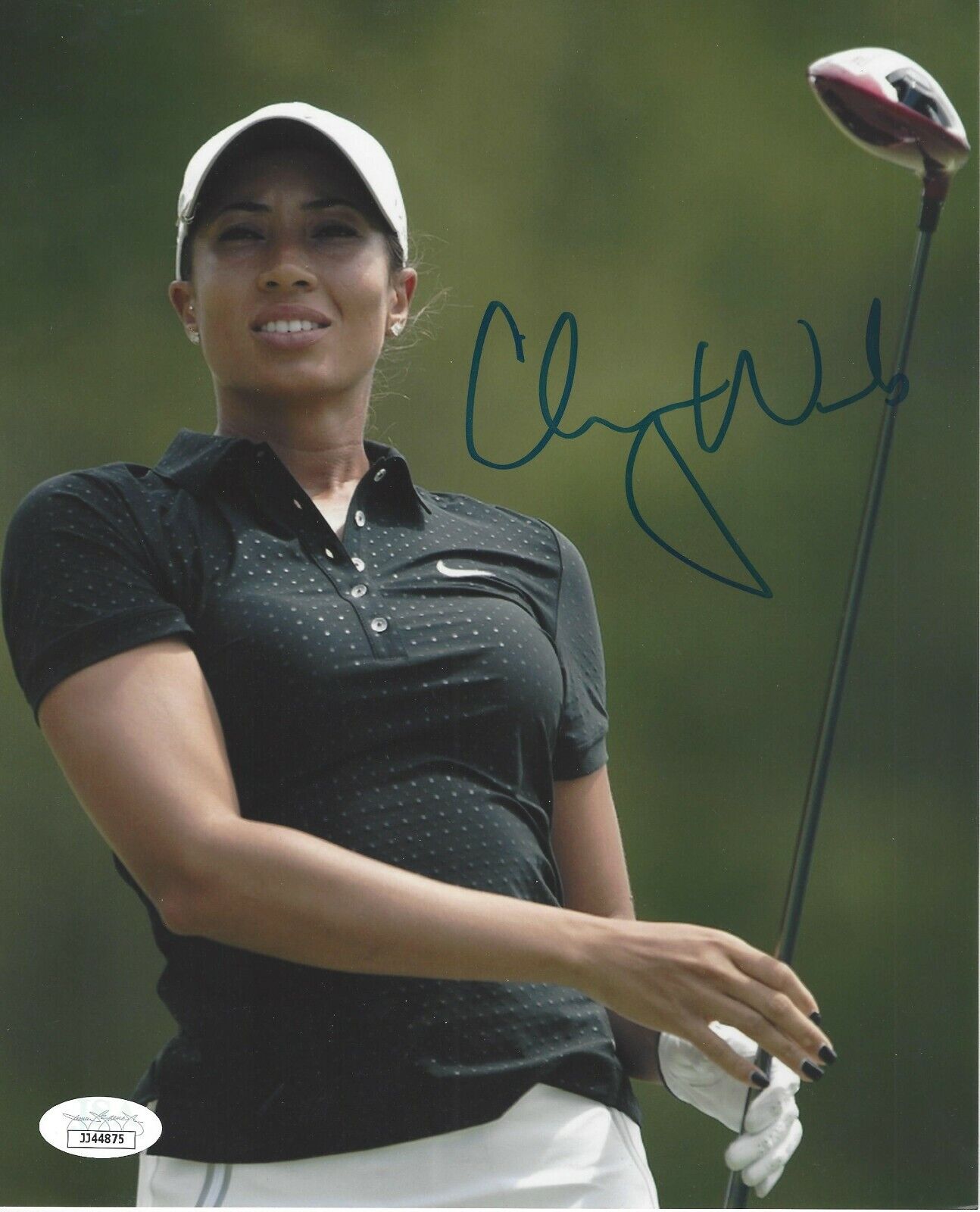 Cheyenne Woods Signed 8x10 Photo Poster painting JSA COA Autograph LPGA Golfer Tiger