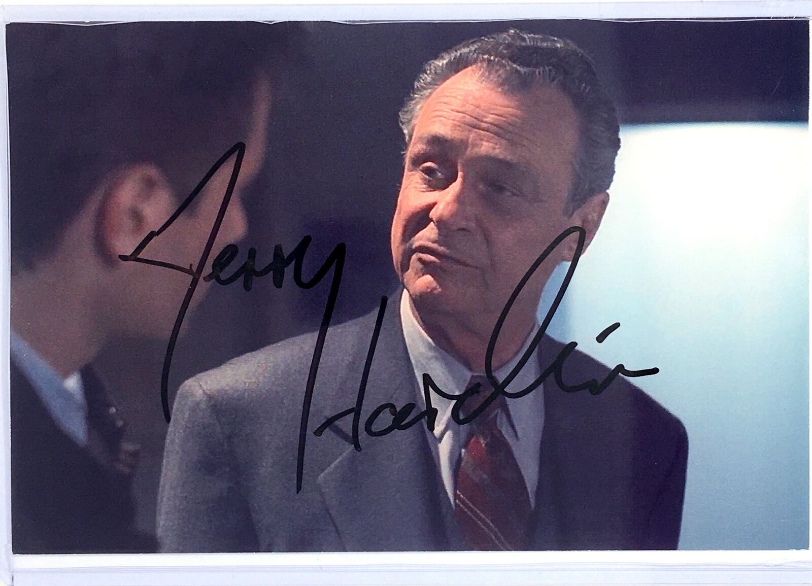 Jerry Hardin Signed 4x6 Photo Poster painting X-Files Deep Throat Wolf Lake Black Dawn Actor