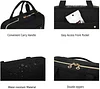 Portable Toiletry Bag Water-resistant Makeup Cosmetic Travel Bag Organizer with Hanging Hook