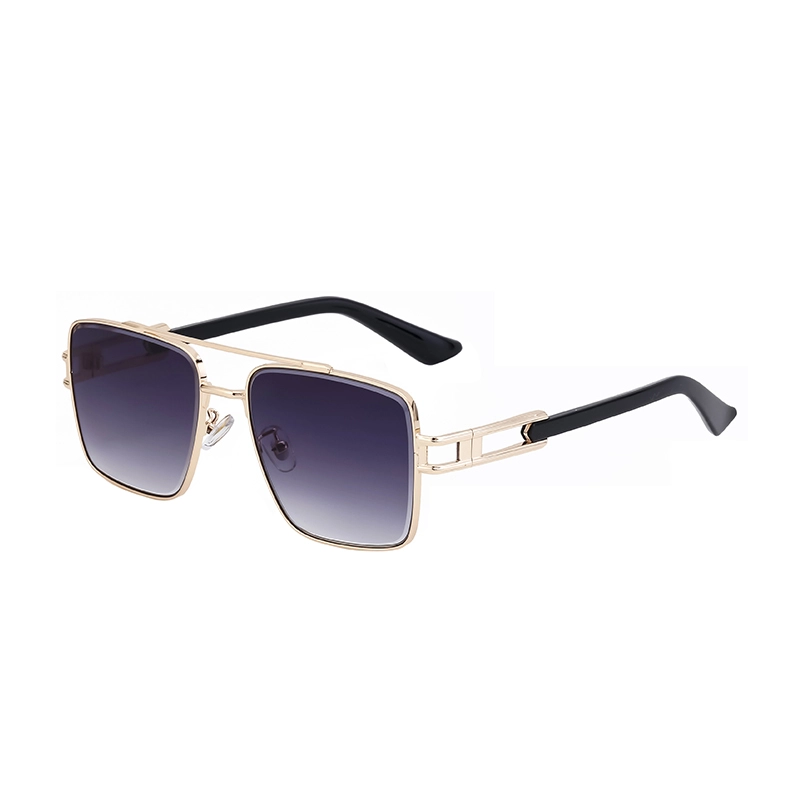 Retro Classic Style Geometric Pc Square Full Frame Men’s Sunglasses