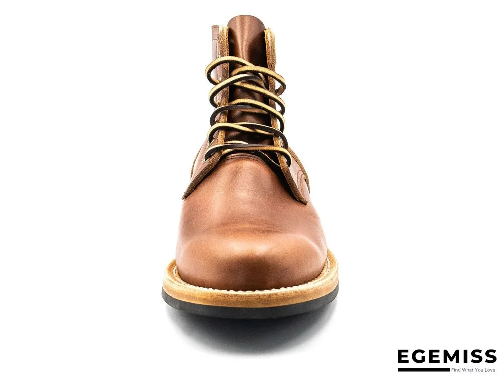 Cow Split Leather Men Boots Comfortable Boots Men Footwear Rubber Ankle Boots Men's Shoes | EGEMISS