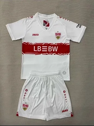 2025/2026 VfB Stuttgart Home Football Jersey 1:1 Thai Quality Kids Size