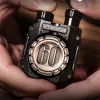 Twin Linkage Push Card Fingertip Gyroscope Snap Coin Metal Trendy Play Piece Decompression Mechanical Black Technology Toy