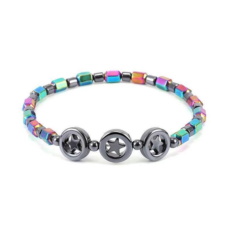 Reduce Swell Obsidian Magnetic Therapy Anklet