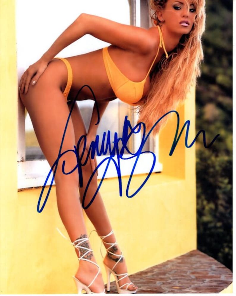 Jenna Jameson signed autographed 8x10 sexy bikini Photo Poster painting