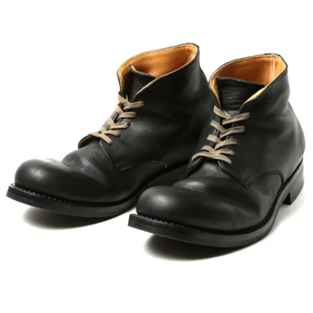 Vintage Round Toe Martin Boots-inspireuse