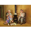 Old Couple - 11CT Counted Cross Stitch - 40*30cm