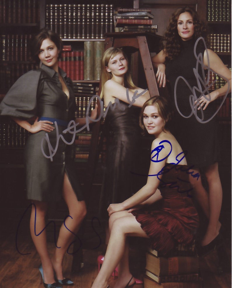 MONA LISA SMILE CAST AUTOGRAPH SIGNED PP Photo Poster painting POSTER