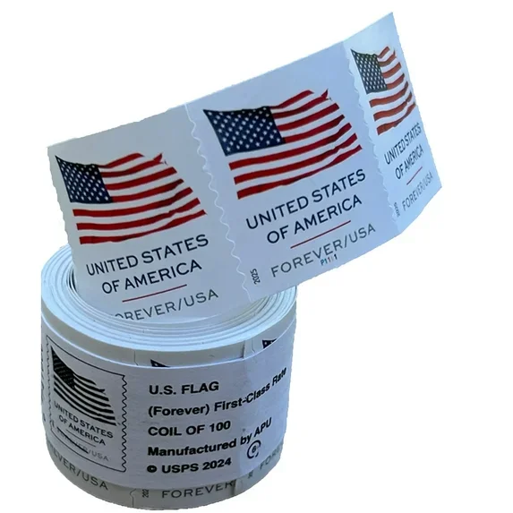 [ Rolls ] 2025 U.S. Flag Forever Stamp