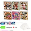 6Pcs Chiot-5D Bricolage Artisanat