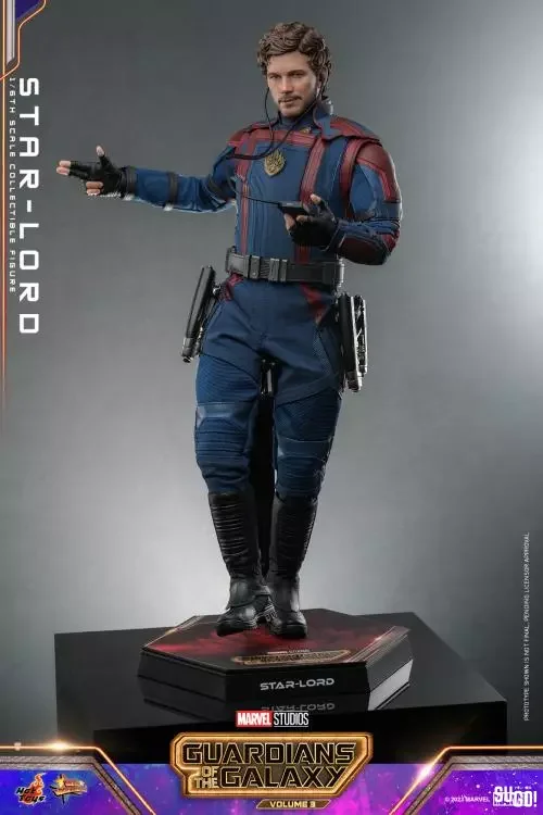 PRE-ORDER Hot Toys Guardians of The Galaxy Vol. 3 MMS709 Star-Lord 1/6 Scale Action Figure