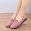2023 Casual Shoes Women's Mesh Breathable Slip-on Flat Loafers