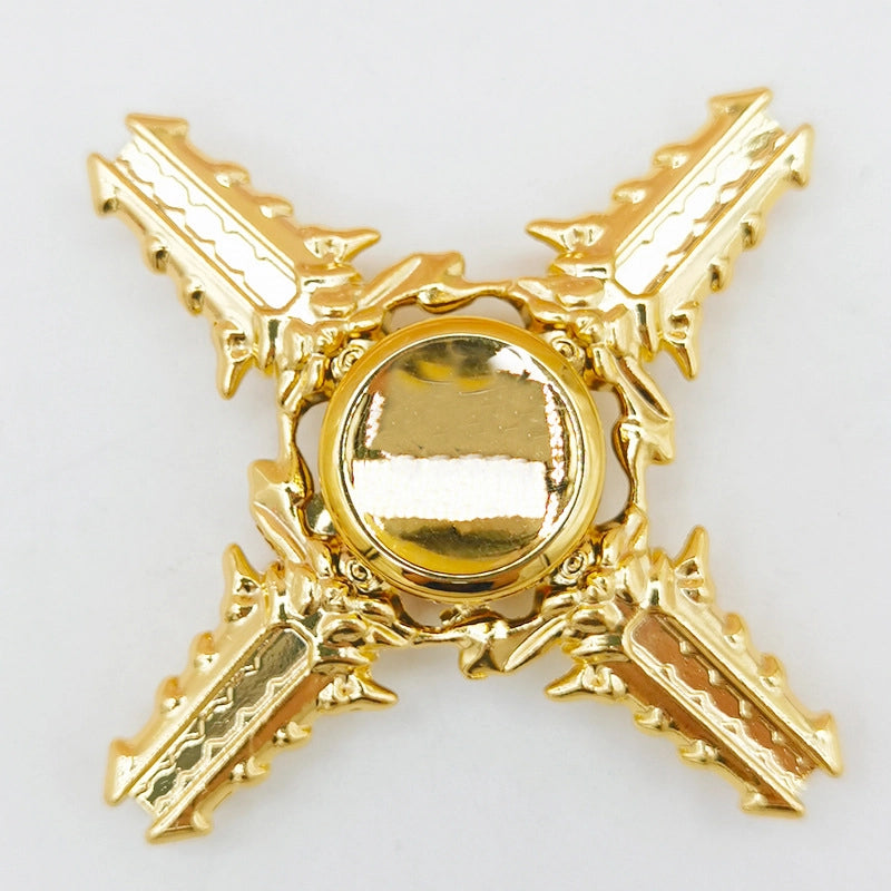 Creative Zinc Alloy Bronze Hand Spinner Finger Rotating Decompression Toy