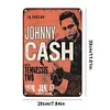 Johnny Cash - Vintage Metal Signs(8*12Inch)