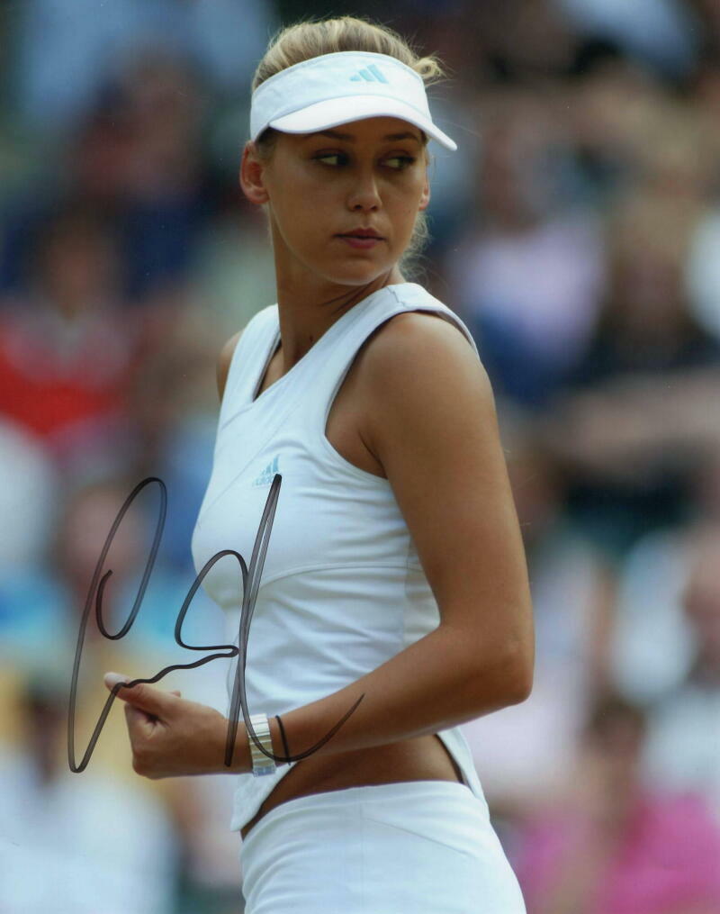 ANNA KOURNIKOVA SIGNED AUTOGRAPH 8x10 Photo Poster painting - SEXY AUSTRALIAN OPEN CHAMPION, HOT