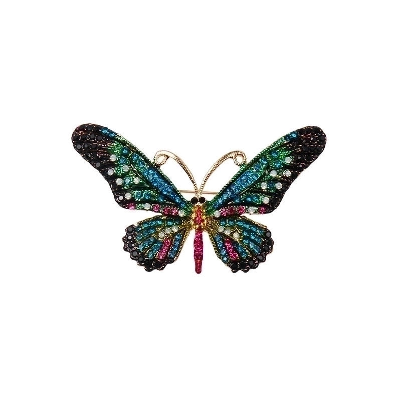 Fashion Pin Animal Alloy Plating Artificial Gemstones Unisex Brooches