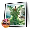 Engelsflügel Mädchen - speziell geformtes Diamond Painting - 30*30cm