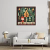 (Multi-Style) Christmas Tree-14CT Stamped Cross Stitch 40*40cm/15.75*15.75in