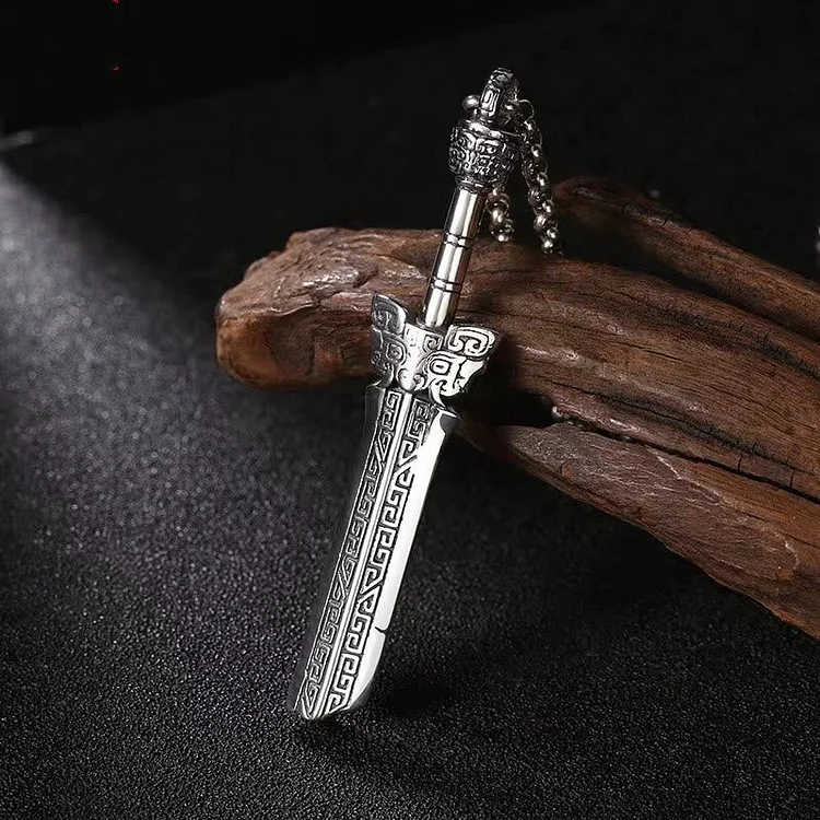 Coutureaura Hjörvard's Broken Sword Pendant Necklace