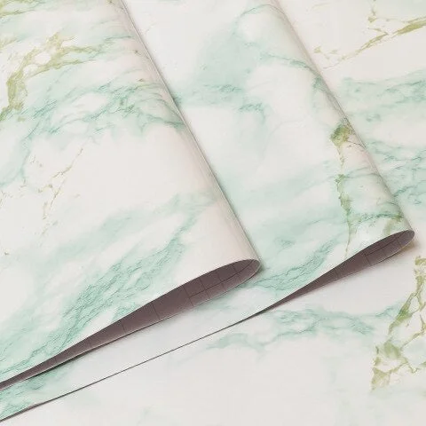 Wall Adhesive Paper Kitchen Wallpaper Waterproof Marble Film Self Adhesive Wallpaper For Modern Wall Self-Adhesive Vinyl Sticker
