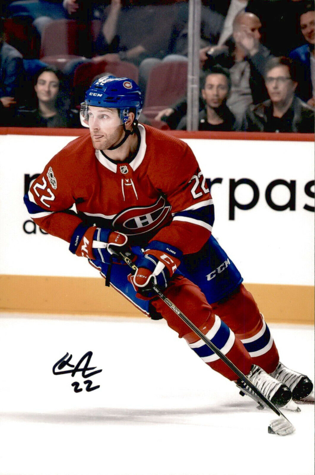 Karl Alzner SIGNED autographed 4x6 Photo Poster painting MONTREAL CANADIENS #6