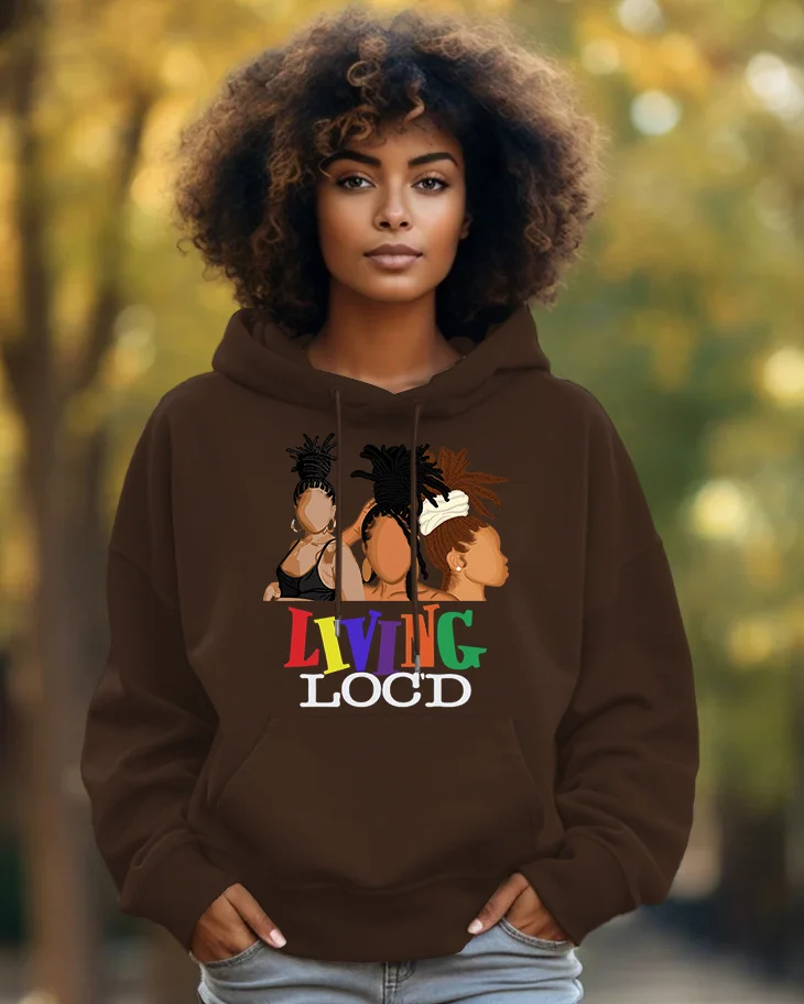 Cotton Living LOCD 5 Colors Daily Long Sleeve Hoodie