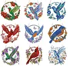 Bird DIY Diamond Painting Acrylic Special Shape Pendant Hanging Kit