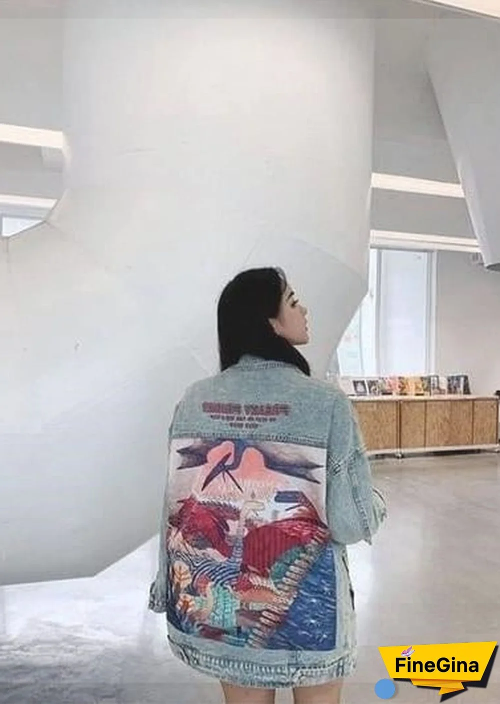 Boho jacket woman