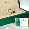ROLEX ROSE GOLD DAYTONA RAINBOW WATCH REF. 116595 IN UNWORN CONDITION