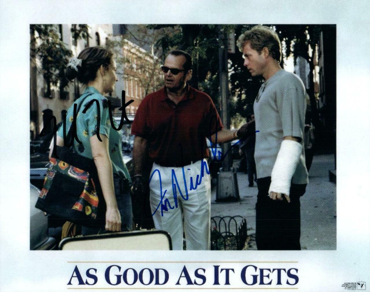 Helen Hunt Jack Nicholson signed 8x10 Photo Poster painting autographed Picture Pic and COA