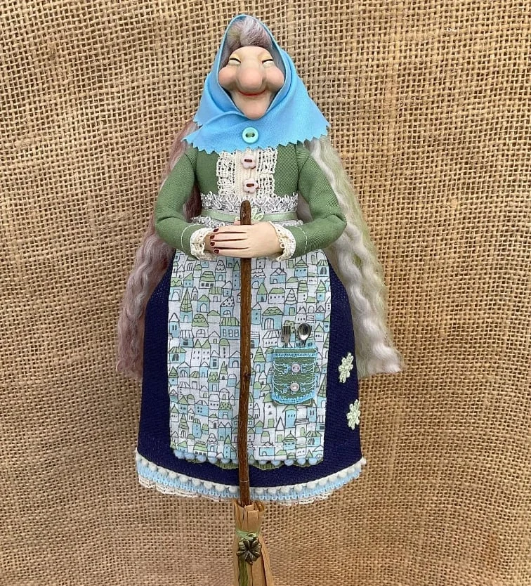 🔥 Handmade Kitchen Witch Doll🎁