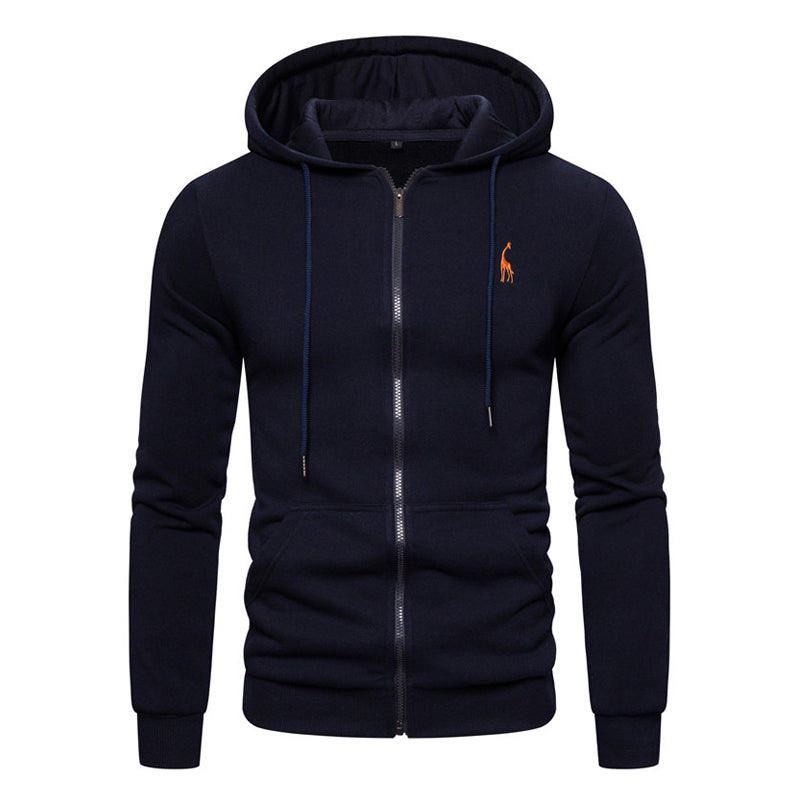 Men's Fleece Zip Up Sweatshirt Hoodie 28731712X