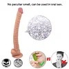 Straight Cock Realistic Dildo with Suction Cup 16In