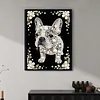 Ein Welpe speziell geformte 5D-DIY-Teilbohrer-Diamant-Malset, Heimkunst 30x40cm.