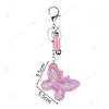DIY Diamond Keychain-1pc Full Drill Crystal Rhinestones Butterfly