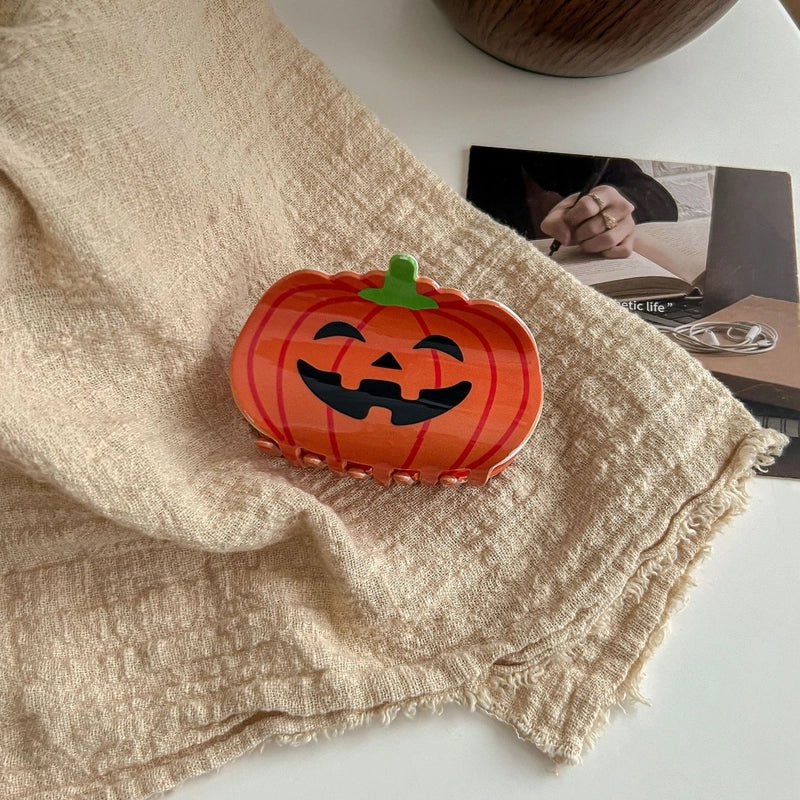 Halloween Funny Minimalist Women’s Skull PVC Hair Claws