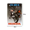 HONDA - Panneaux en &eacute;tain m&eacute;tallique(30*40cm)