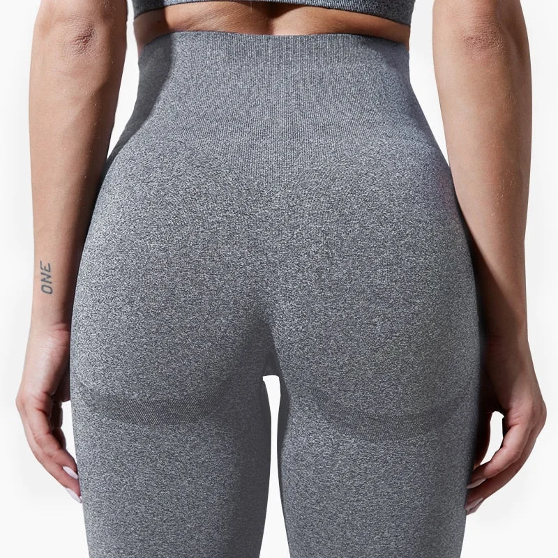 SVOKOR High Waist Leggings Sexy Gym Pants Seamless Femme Push Up Fitness Leggings Women Elastic Sexy Workout Women Jeggings