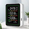 5 in 1 Indoor Air Quality Monitor CO2 Meter TVOC HCHO Temp Humidity Detector