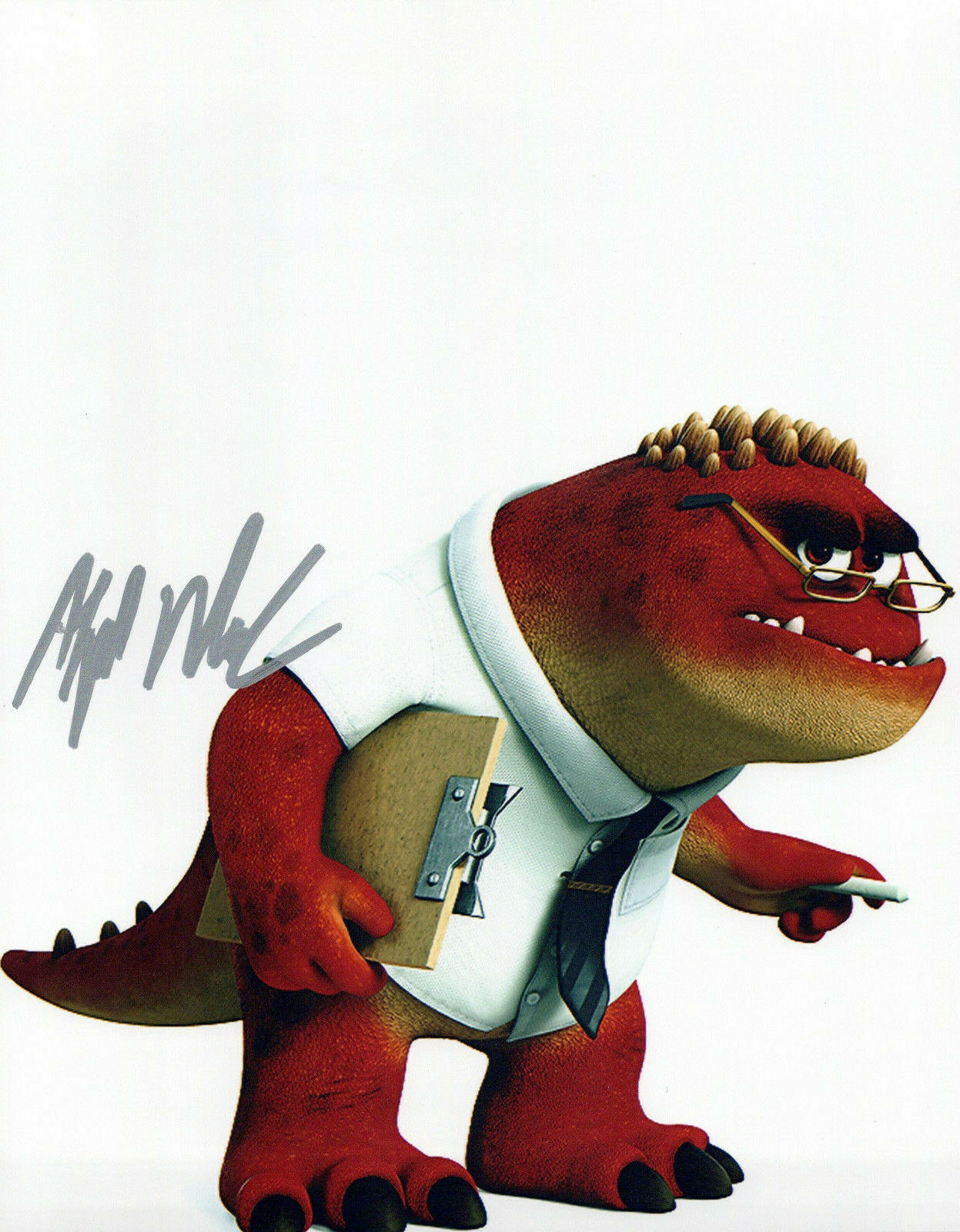 Alfred Molina Monsters University autographed Photo Poster painting signed 8X10 #2 Prof. Knight